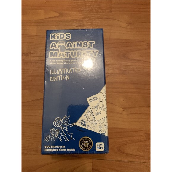 Kids Against Maturity Card Game Illustrated Edition - Picture 1 of 10